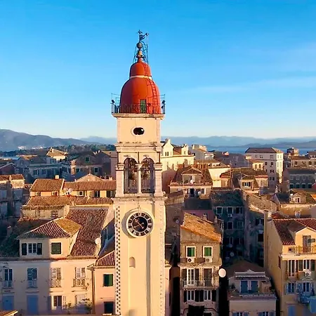 بيت للعطل Spacious Maisonette - Roof View Of Corfu Port Mantouki
