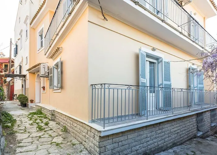 Spacious Maisonette - Roof View Of Corfu Port * Mantouki